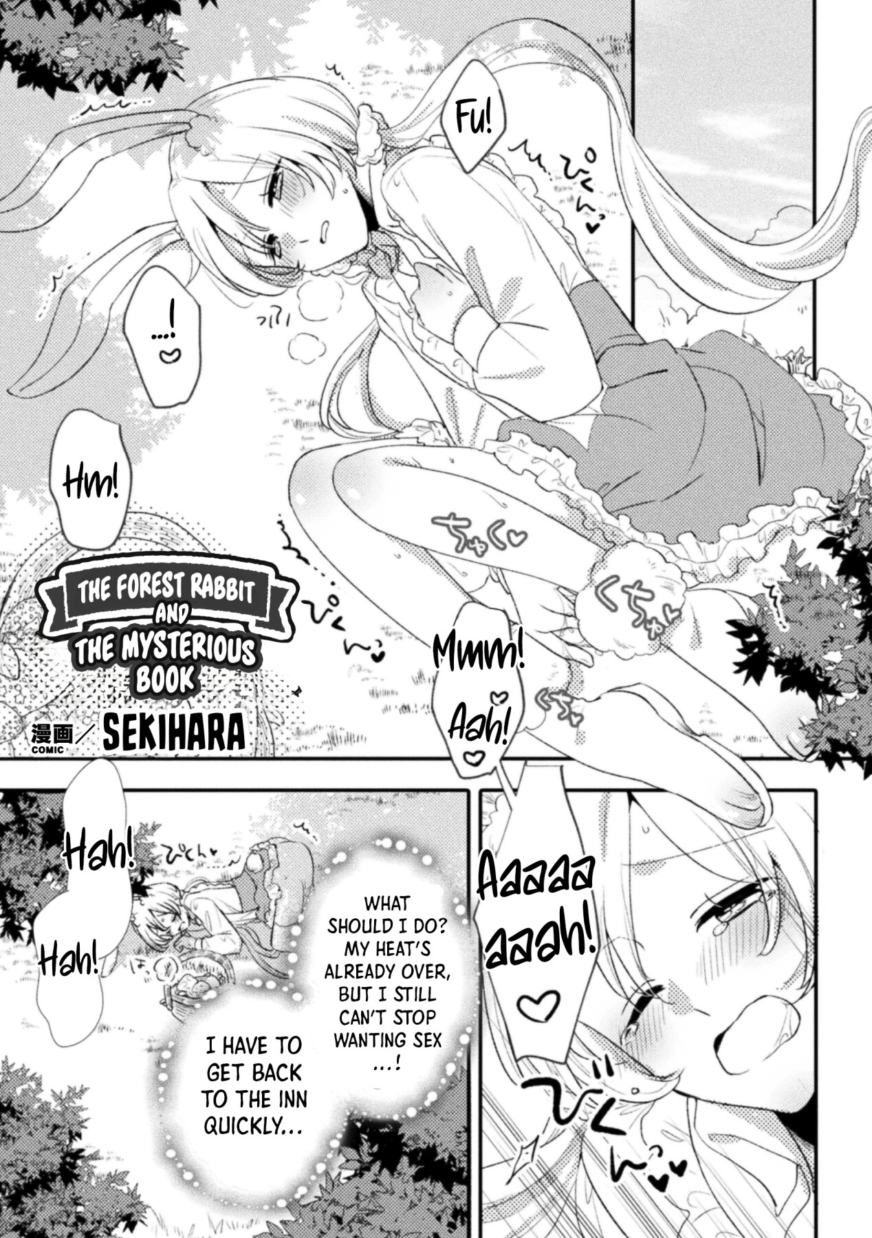 Hentai Manga Comic-The Forest Rabbit and the Mysterious Book-Read-1